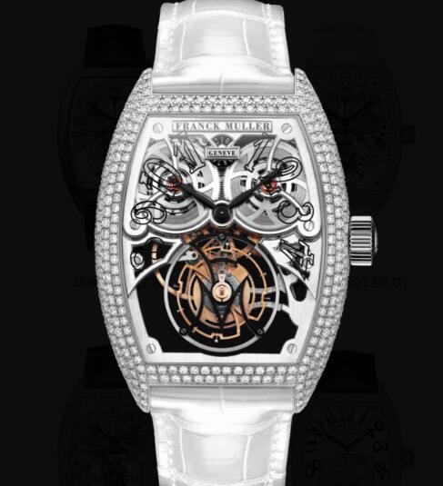 Review Franck Muller Giga Tourbillon Replica Watches for sale Cheap Price 8889 T G SQT BR D7 OG